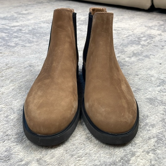 New Camper Iman Boots Chelsea Ankle Nubuck Suede Tan Sz 37 - Picture 7 of 14
